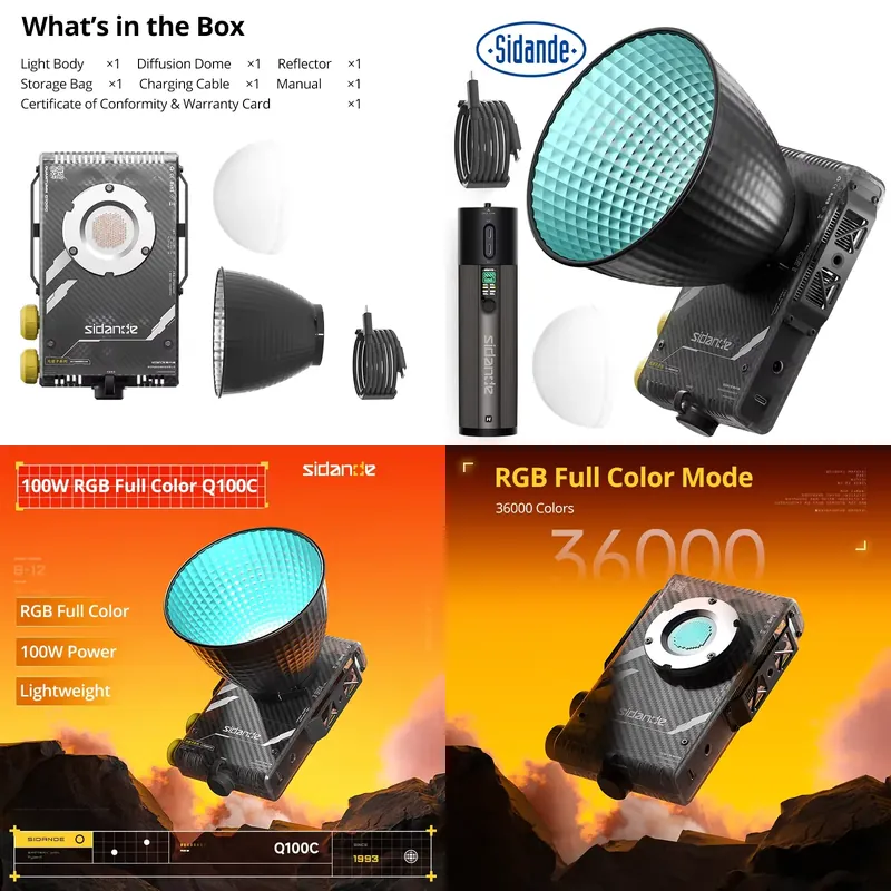 Photography With Lighting - Brand For Sidande Q100C Q100Lite Optical