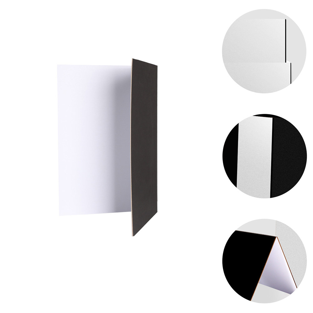 Photography Lighting Reflectors - Black White Collapsible Reflector Board Photography