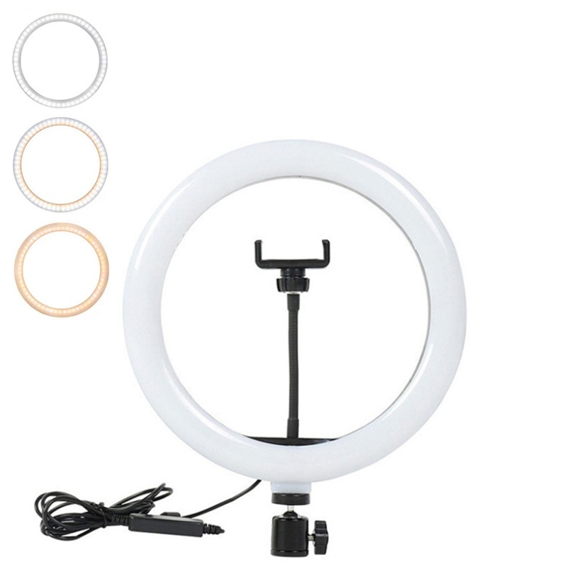 Photography Lighting Set Up - Video Light 16/26/33cm Selfie Ring LED