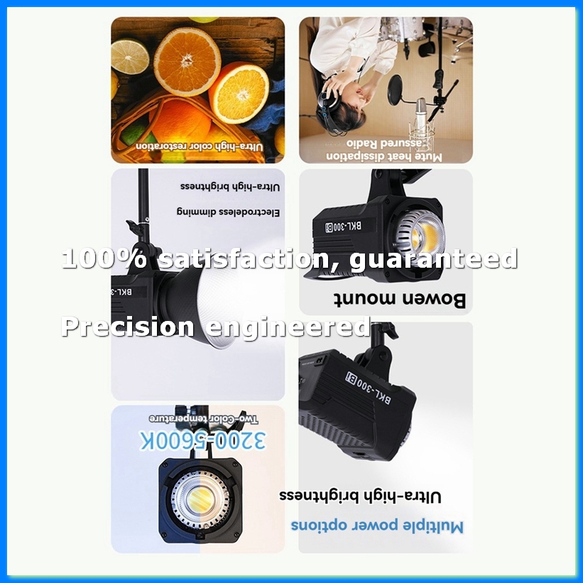 Photography With Lighting - 300W Bi LED Video Light, Continuous