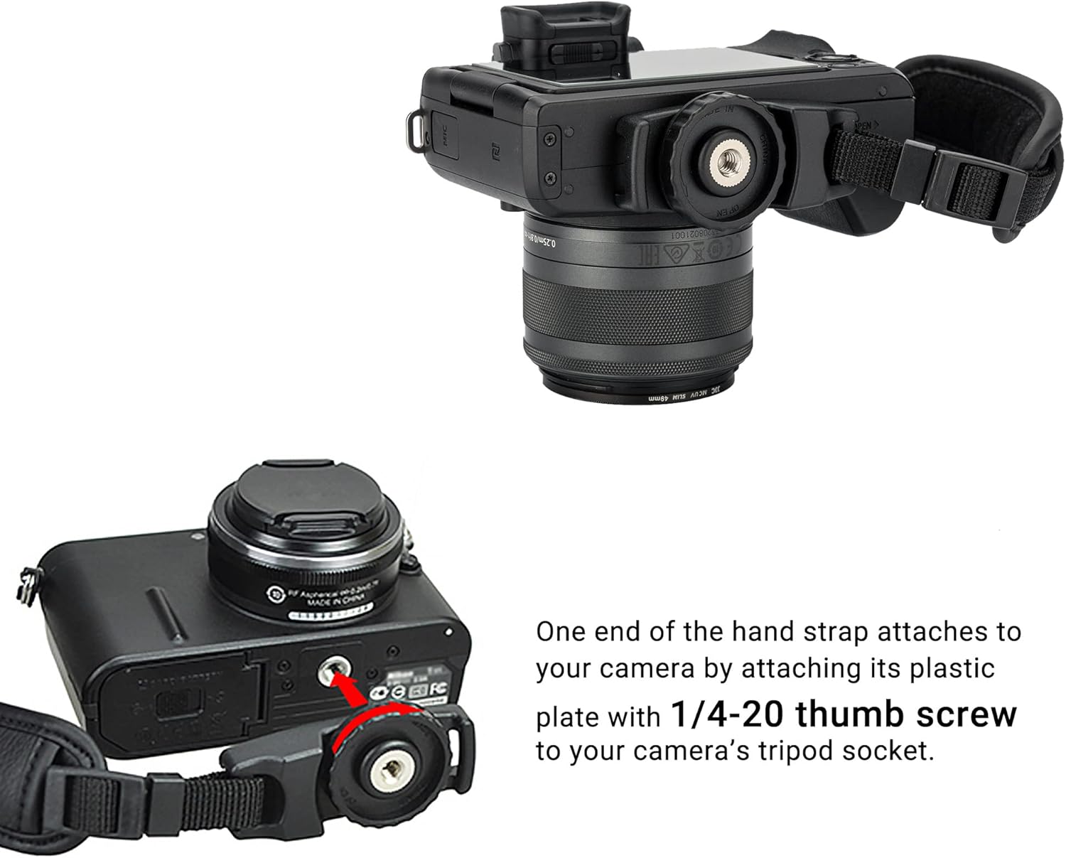 JJC Camera Hand Grip Strap for - Canon Camera Eos R8 recension och pris