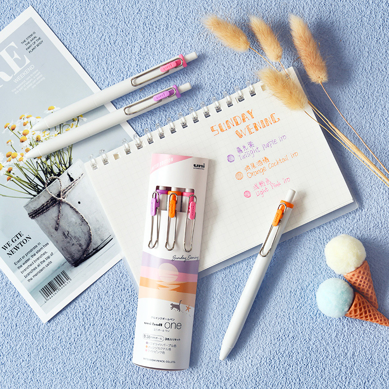 Uni-ball One Gel Pen Limited S - Coloured Gel Set recension och pris