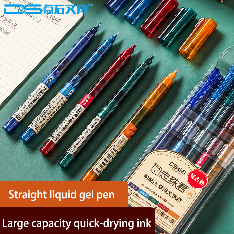 5 pcs High Capacity Straight L - Coloured Gel Set recension och pris