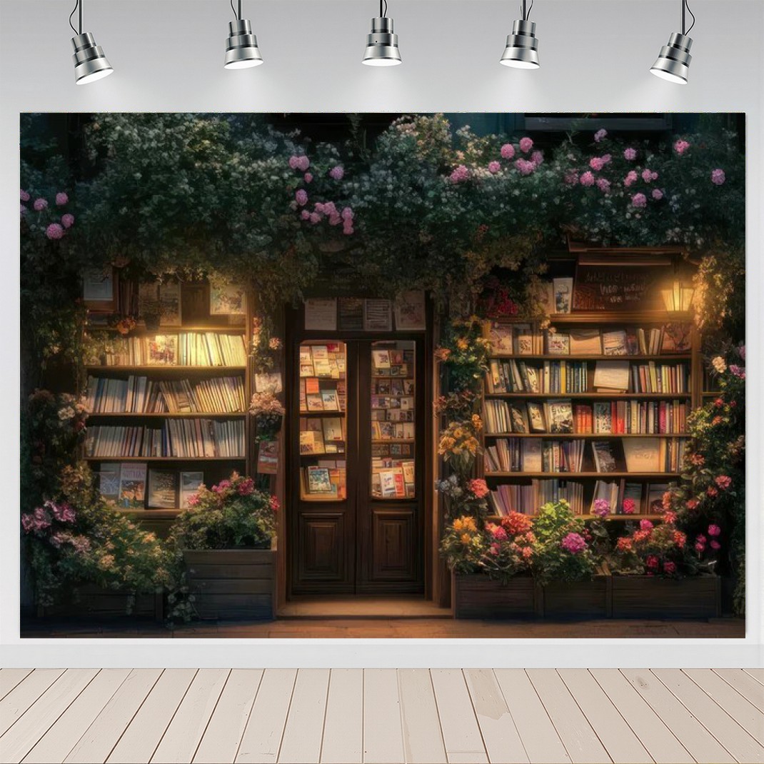 Spring Nighttime Bookstore Flo - Lighting In Photography Book recension och pris