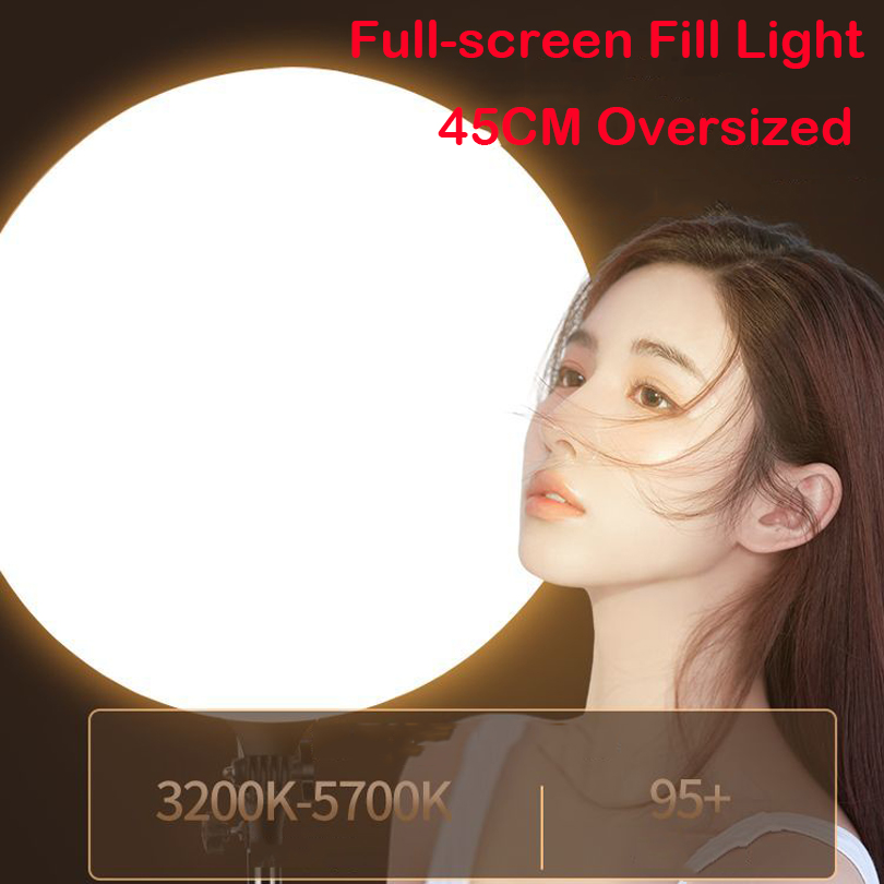45CM Large Size LED Video Ligh - Photography Umbrella Lighting Kit recension och pris