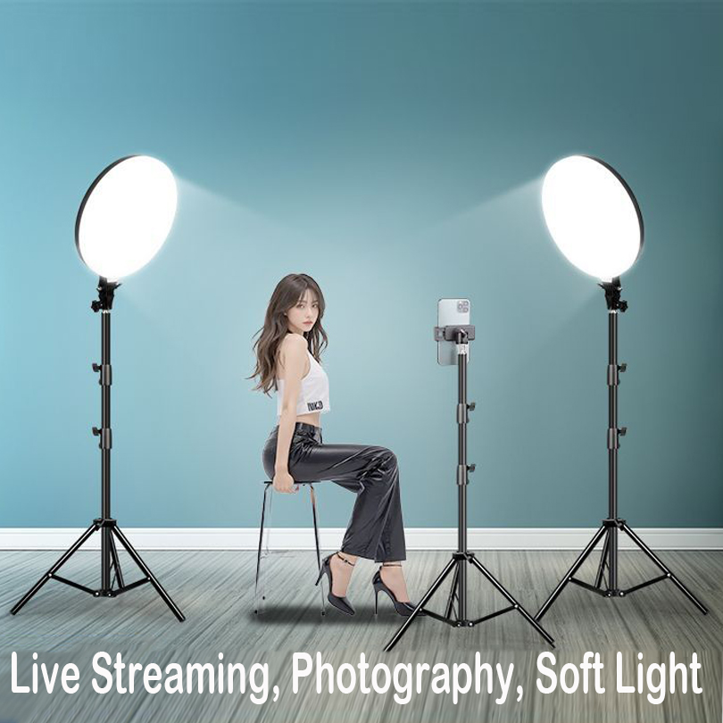 45CM Large Size LED Video Ligh - Photography Umbrella Lighting Kit recension och pris