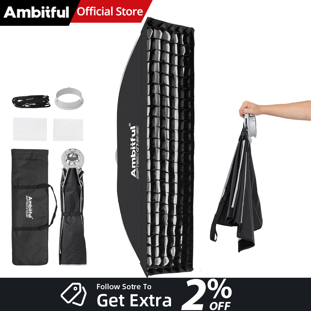 AMBITFUL Q7-II 30*120cm Bowens - Photography Lighting Set Up recension och pris