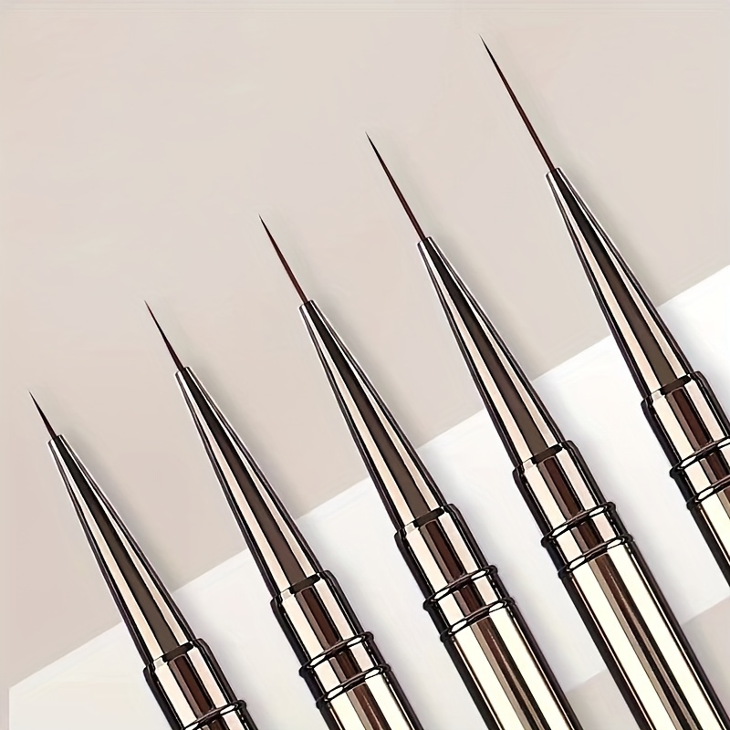 5PCS Nail Art Liner Brushes Ha - Coloured Gel Set recension och pris